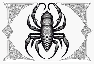Scorpion tattoo idea