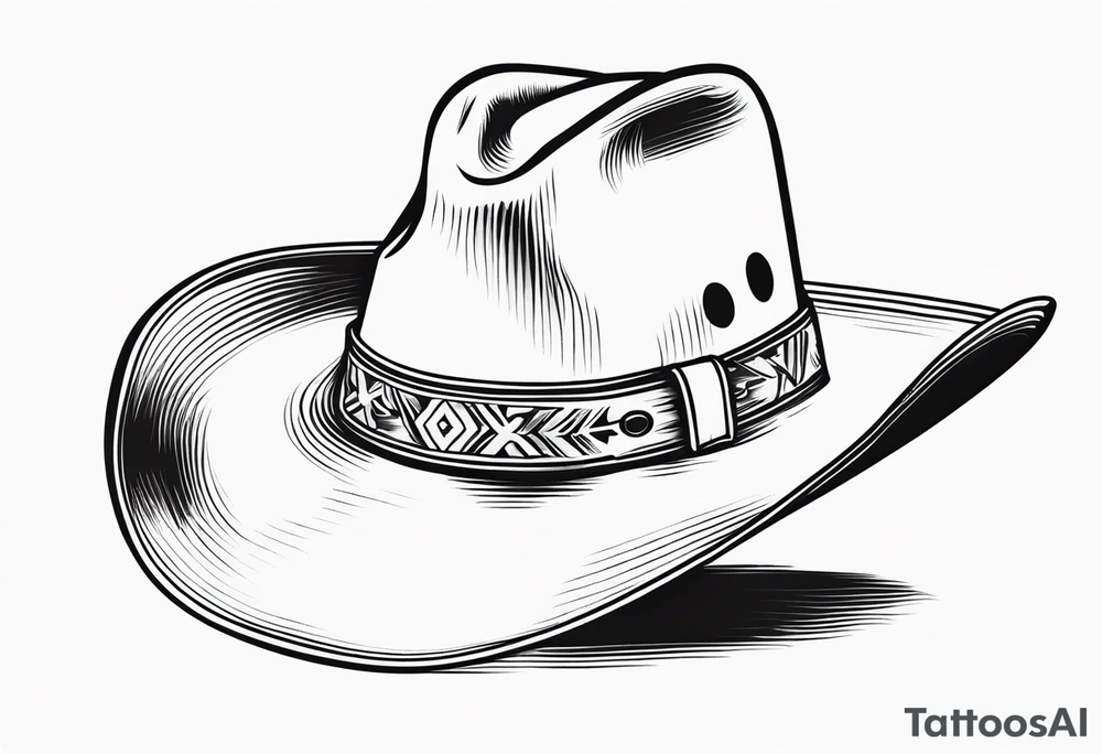 Western cowboy tattoo idea