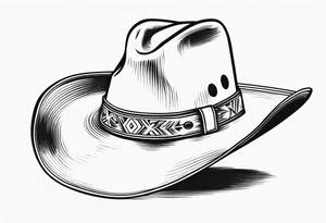 Western cowboy tattoo idea