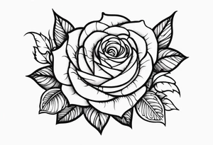 rose, snake, tattoo idea