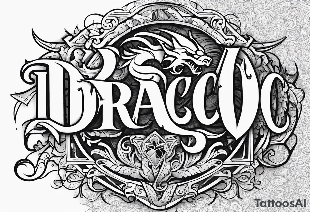 DRACO tattoo idea