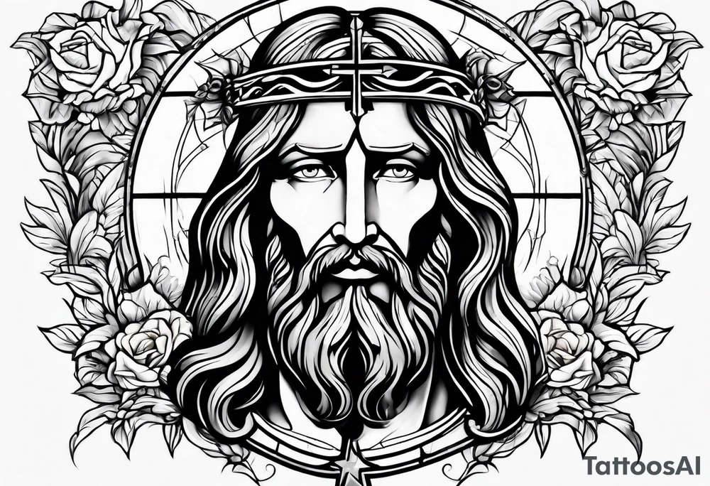 Jesus tattoo idea