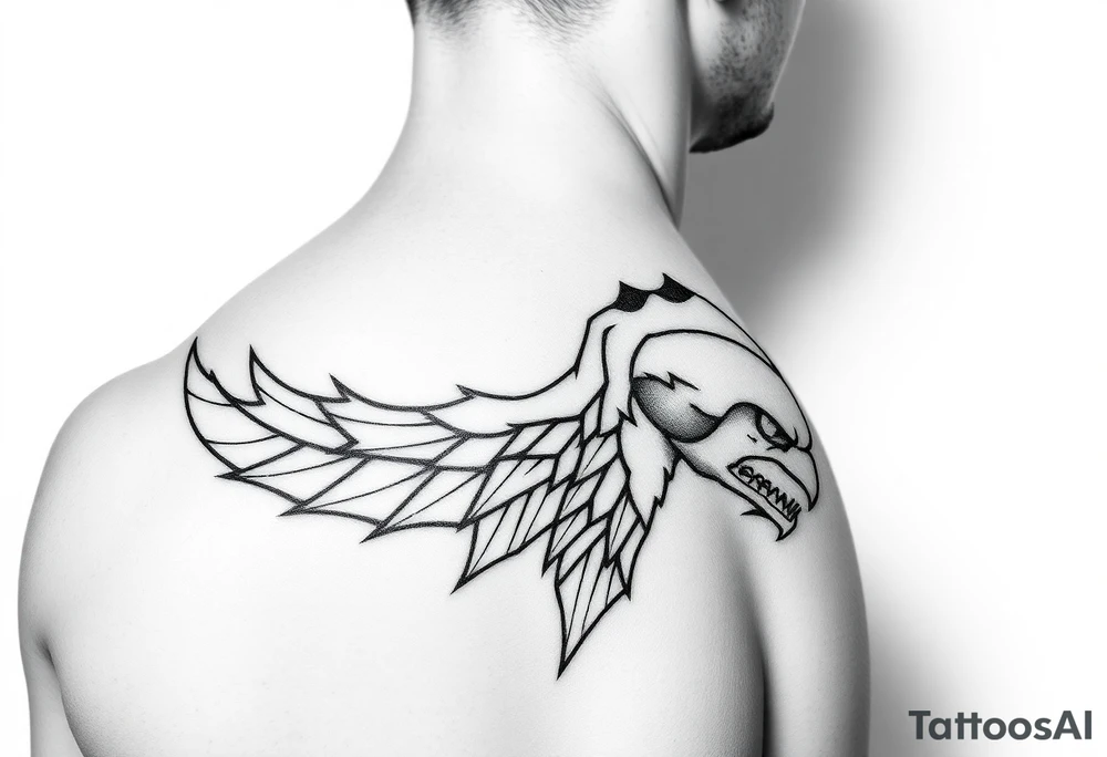 line sleeve tattoo idea