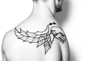 line sleeve tattoo idea