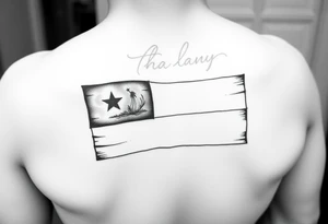Palauan flag tattoo idea