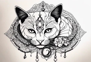 prayerbeads, cat, tattoo idea