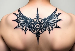 Cybersigilism tattoo of lucifer's sigil tattoo idea