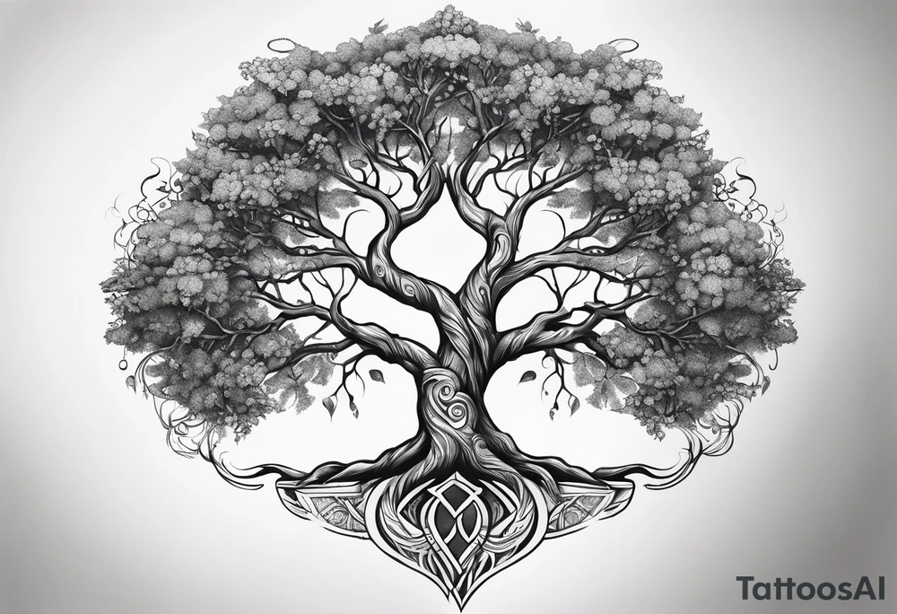 yggdrasil tattoo idea