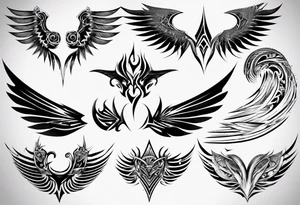 Wing
Texture
Holes
Sharp tattoo idea