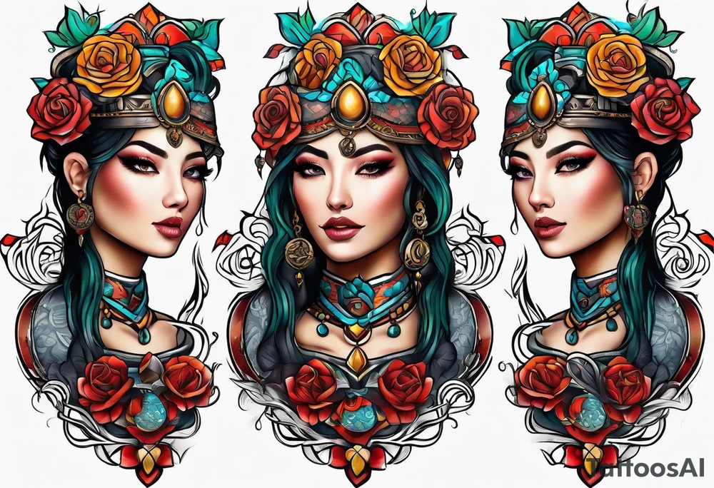 dara knot shoulder tattoo tattoo idea