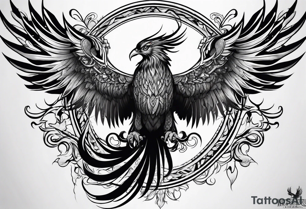 PHOENIX tattoo idea