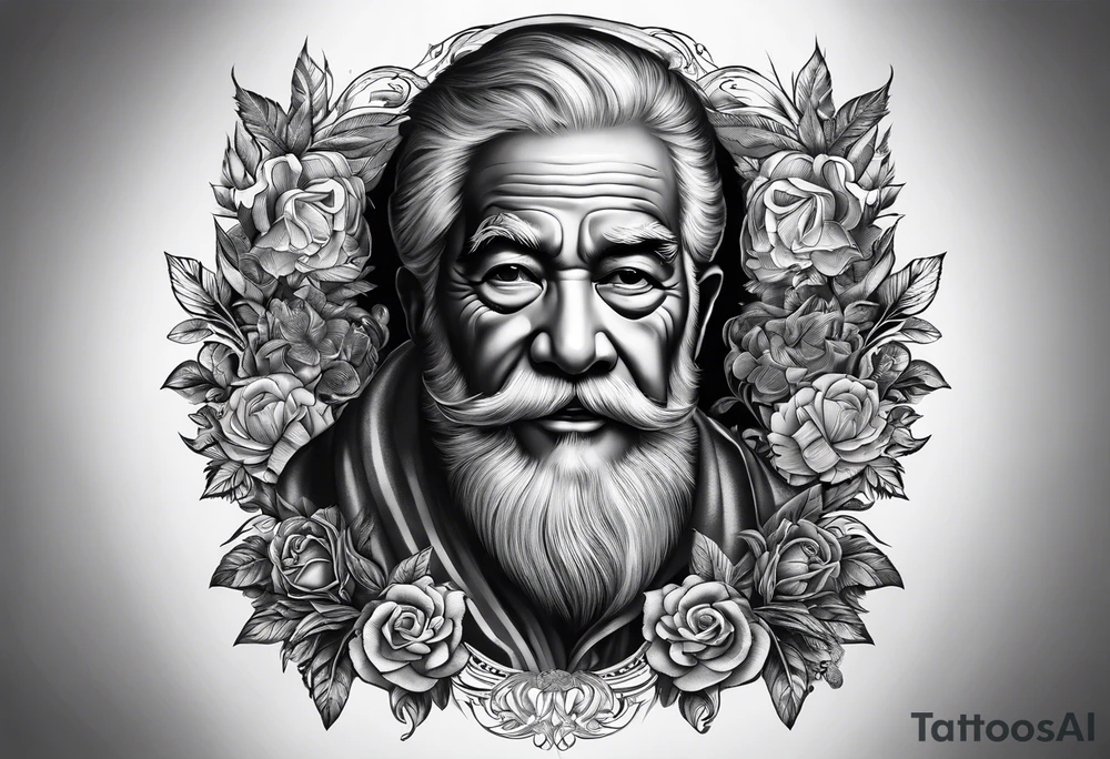 homeage to my grandpa, passionate in human medicine. tattoo idea