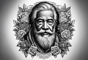 homeage to my grandpa, passionate in human medicine. tattoo idea
