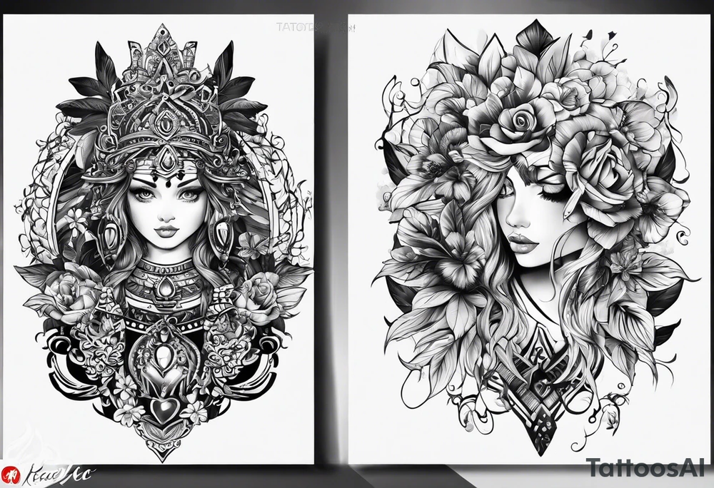 Tattoo for my daughters born 12-3-2010 07-16-2013 01-25-2019 07-13-2020 tattoo idea