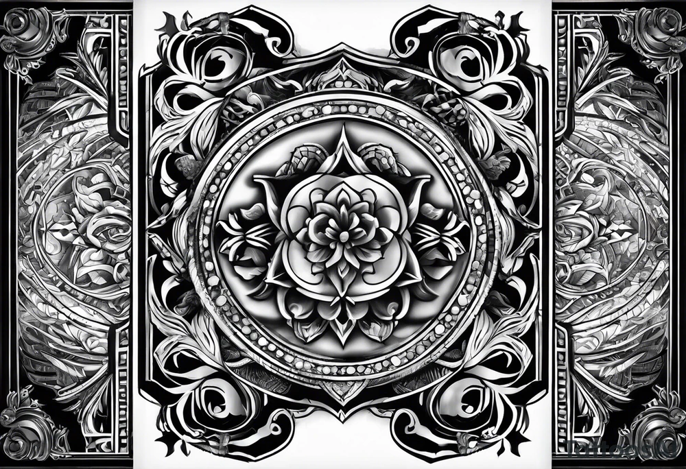 4 Spielkarten, 2 Würfel tattoo idea