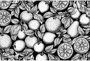 gum gum fruit tattoo idea