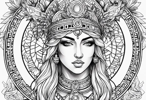 Greek mythology tattoo idea