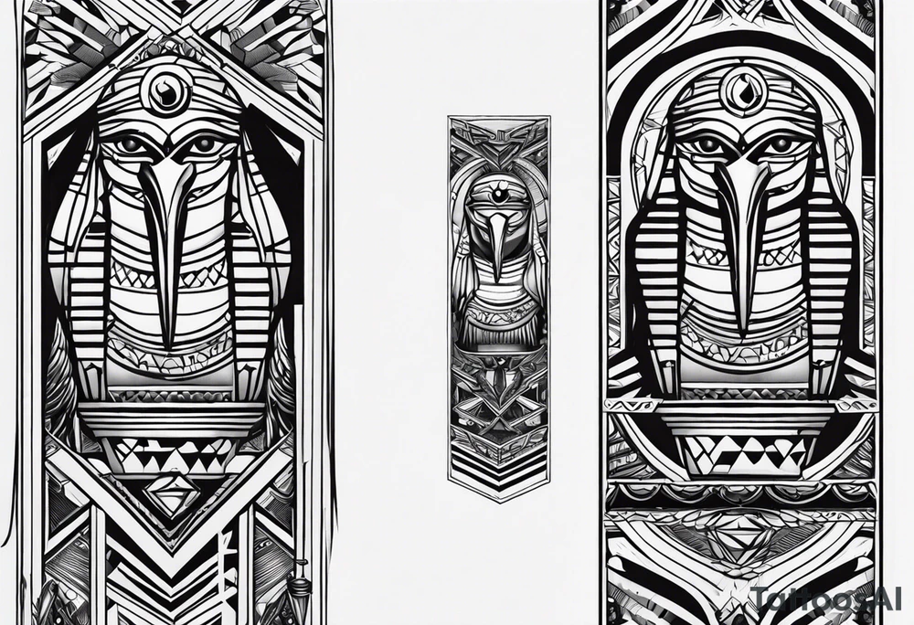 Horus forearm tattoo tattoo idea