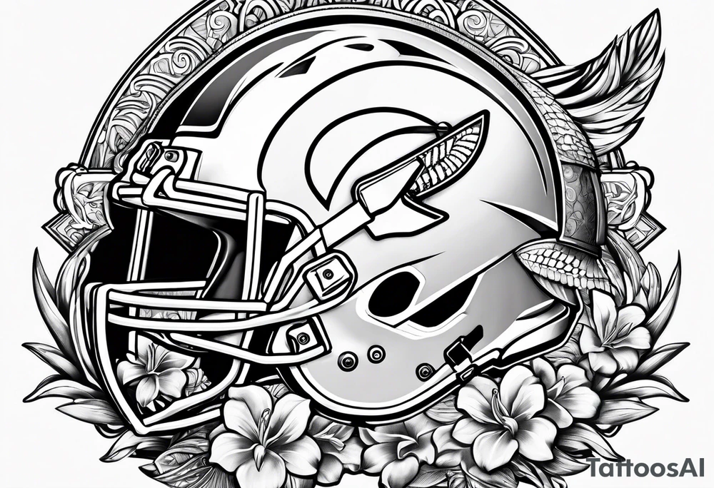 Miami dolphins tattoo idea