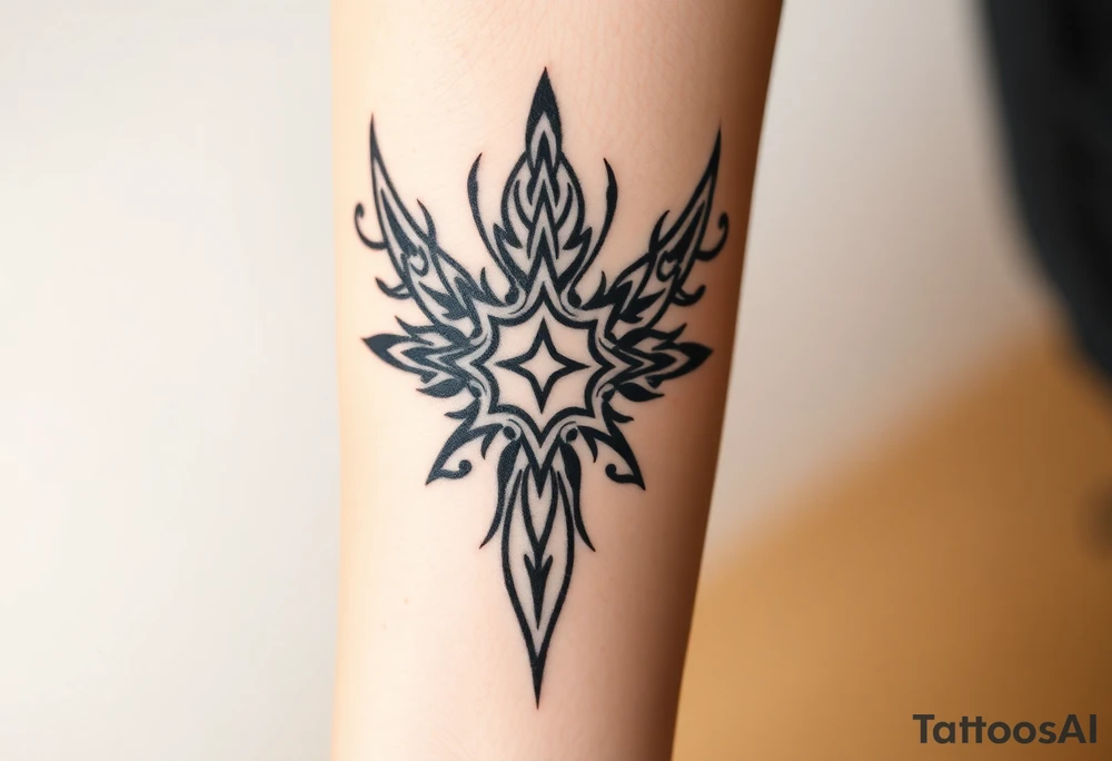 Anastacia in old English long beach California theme tattoo idea