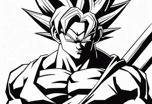 dragonball z tattoo idea