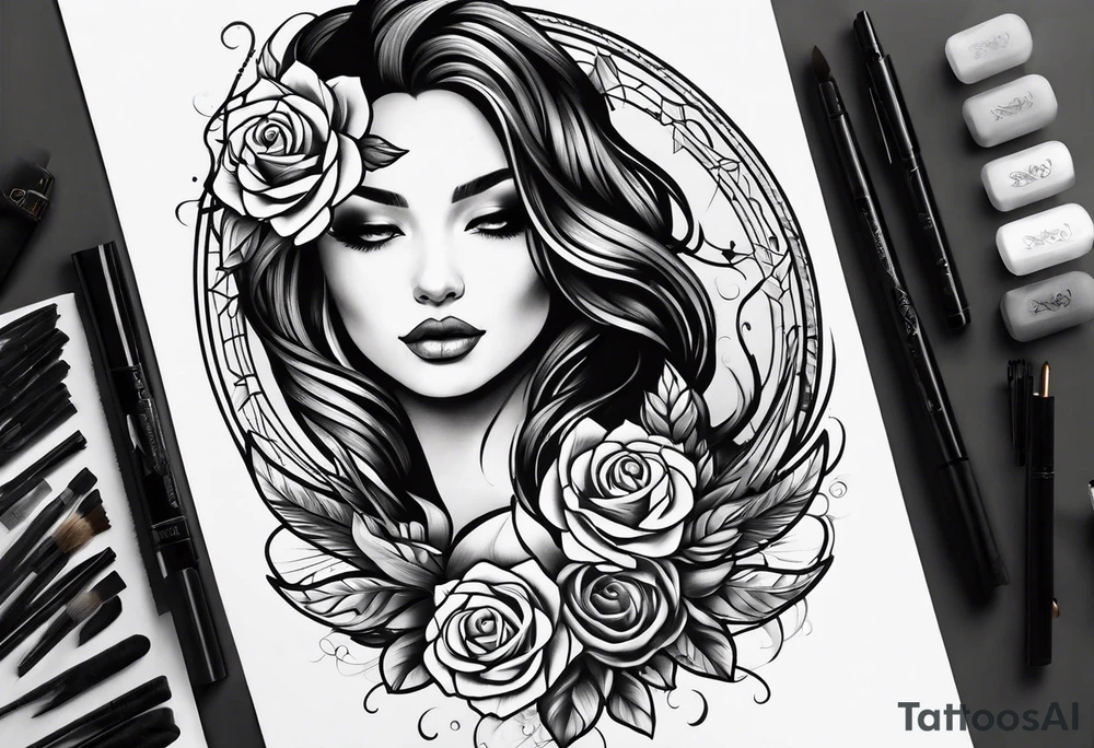 circle tattoo idea