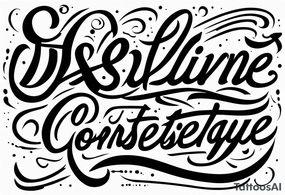 discipline and consistency tattoo idea