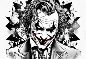 Joker kills Batman tattoo idea