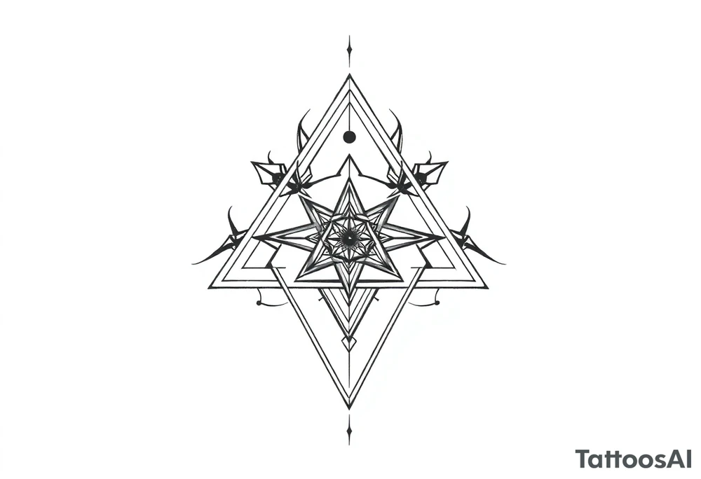 I want triangle. Spirit mind and body tattoo idea