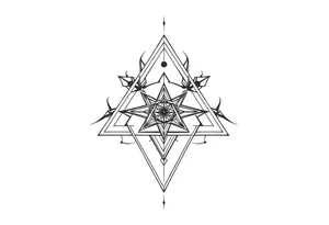 I want triangle. Spirit mind and body tattoo idea