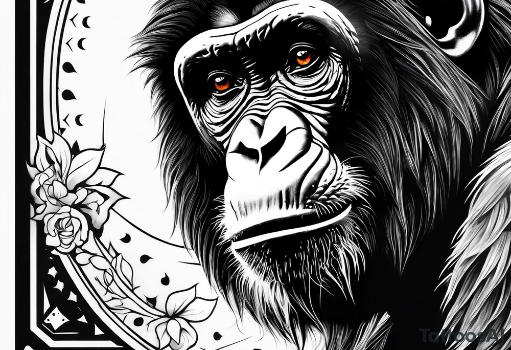 apes tattoo idea