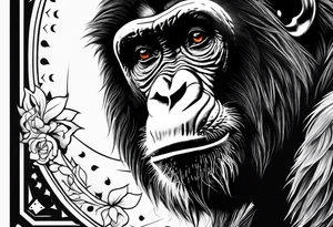 apes tattoo idea