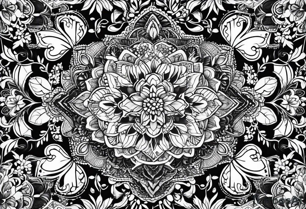lace ankle tattoo tattoo idea