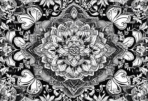 lace ankle tattoo tattoo idea