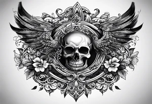 the word "good" tattoo idea