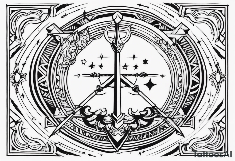 SAGITTARIUS tattoo idea