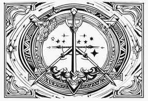 SAGITTARIUS tattoo idea