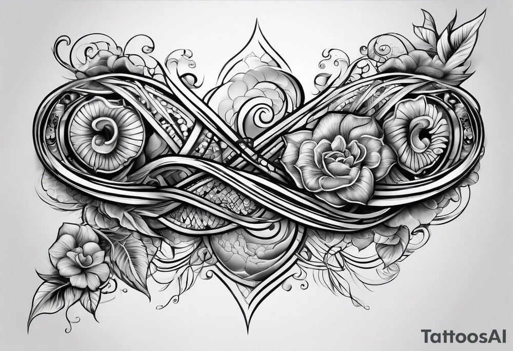 Dna strand tattoo idea