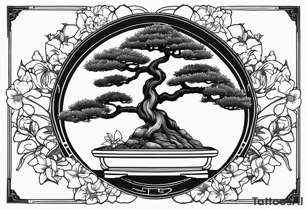 bonsai tattoo idea