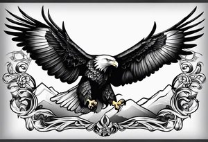 body Chest 
Eagle tattoo tattoo idea