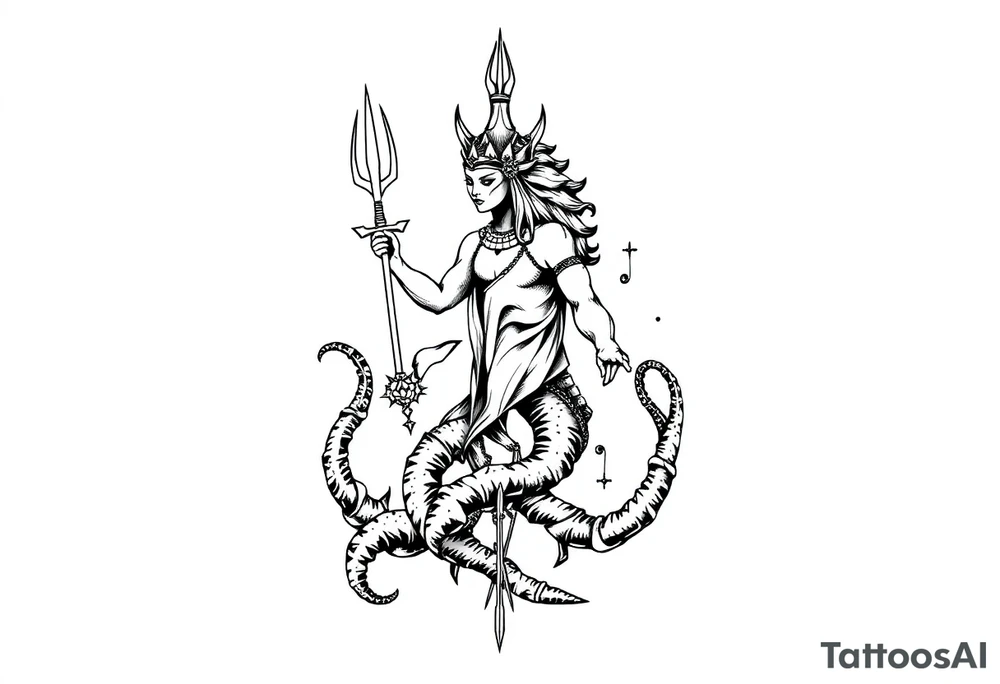 Atlantis tattoo idea