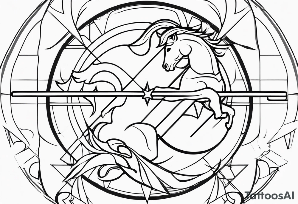 Dominic, Sagittarius, Florida tattoo idea