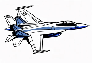 F18 Jet tattoo idea