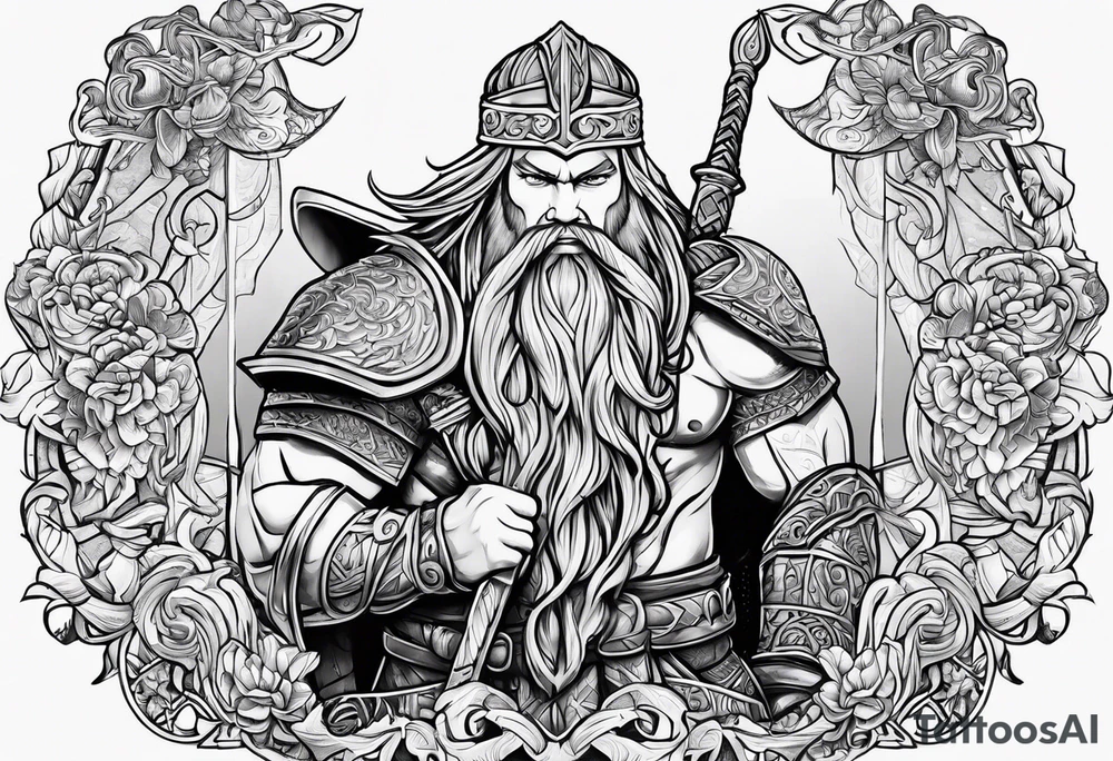 Kendra and Bubba, Viking Norse mythology tattoo idea