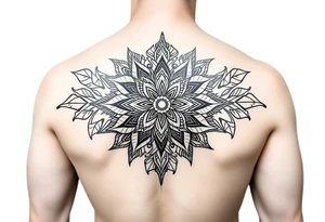 mandala tyylinen tatuointi käsivarteen tattoo idea
