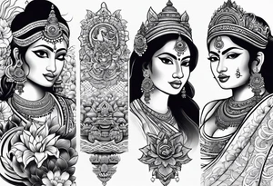 Sri Lankan culture tattoo idea