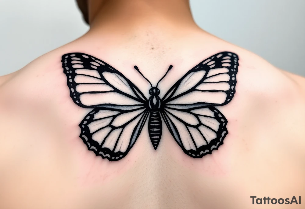 Aizen butterfly tattoo idea