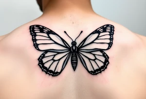 Aizen butterfly tattoo idea