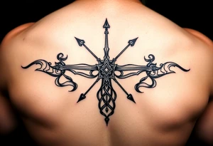 Sexy Sagittarius December 6th genesis tattoo idea