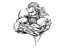 Nordic viking tattoo idea